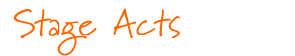 Acting